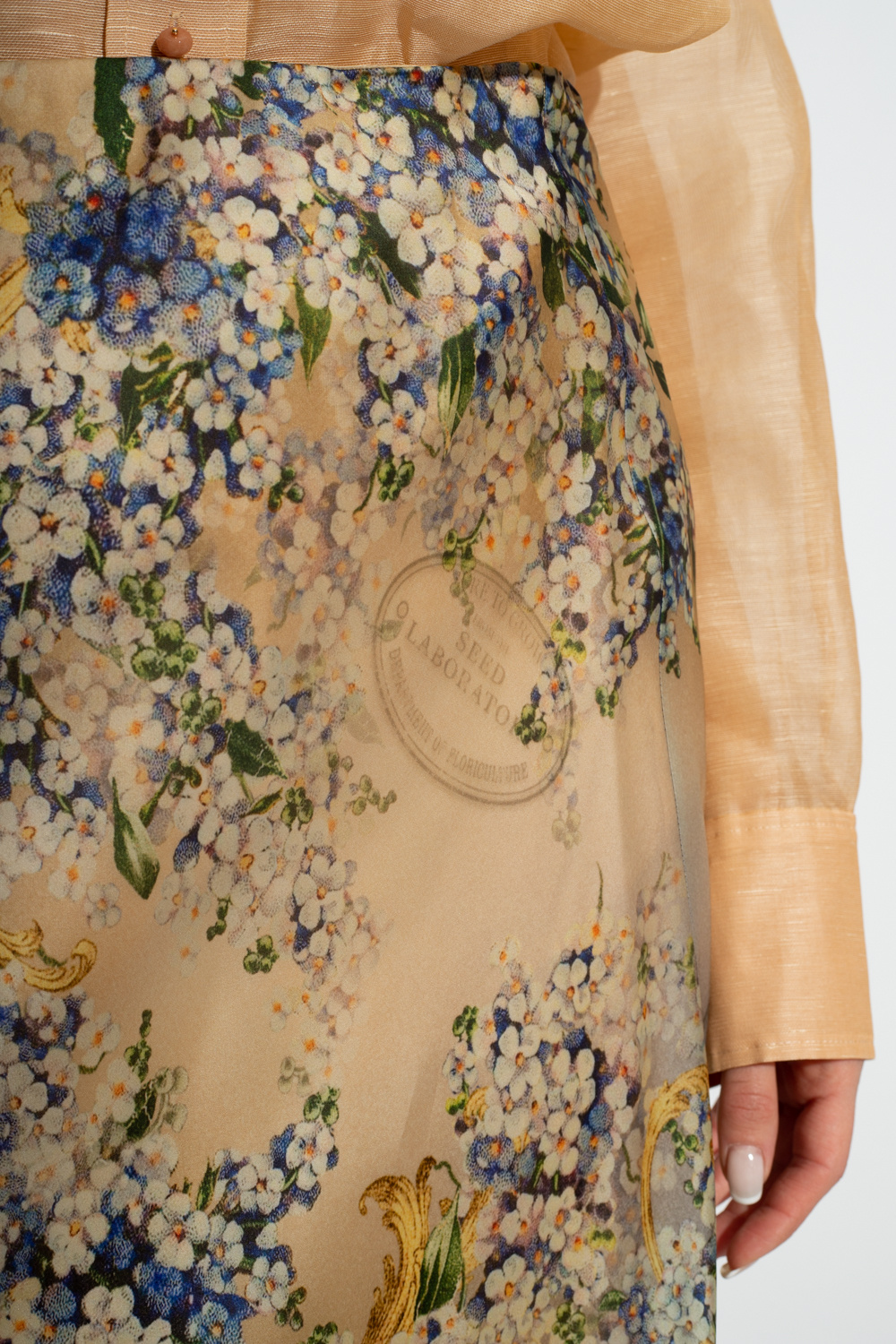 Multicolour Floral skirt Zimmermann - SchaferandweinerShops
